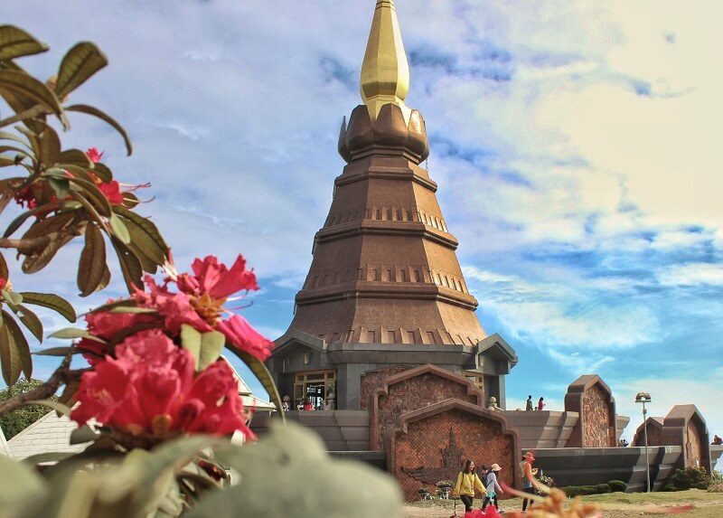 One of the twin Pagodas at Doi Inthanon National Park