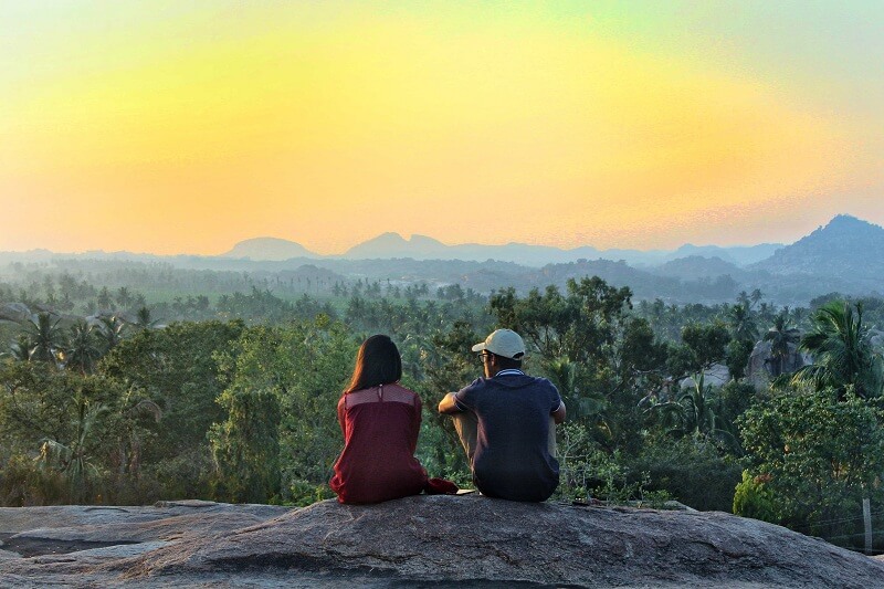 Hampi feels like first love - PS(That's not me but love is always in the air)