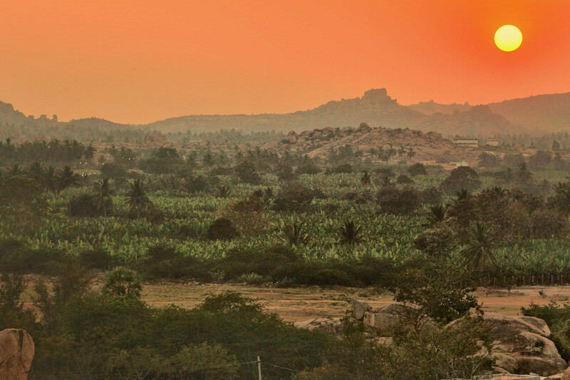 The Hampi sunsets are to die for - All information within this travel guide for Hampi