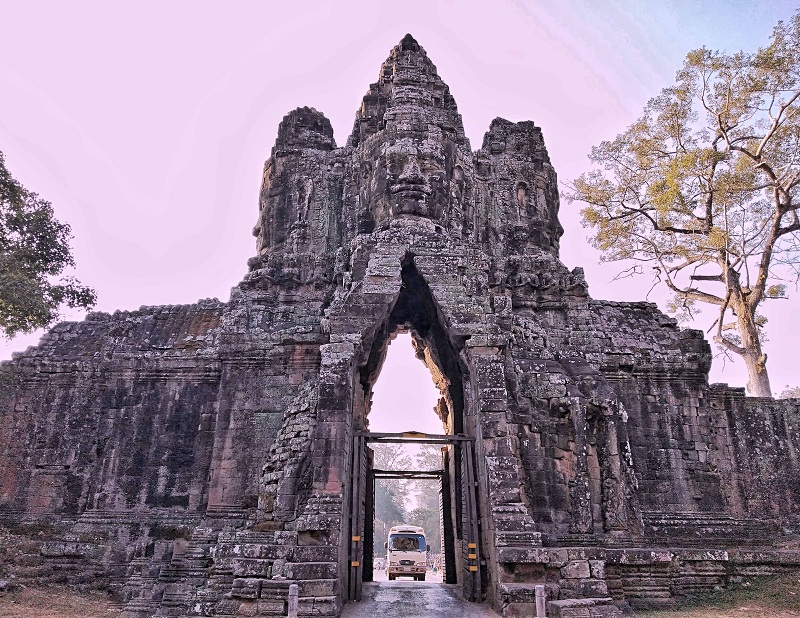 The gorgeous ruins of Angkor Temple Complex