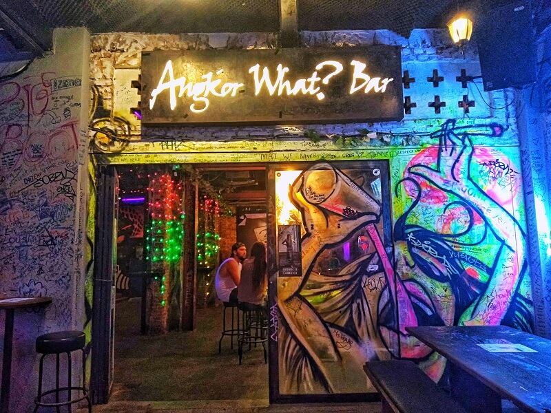 Angkor What! Bar in Pub street