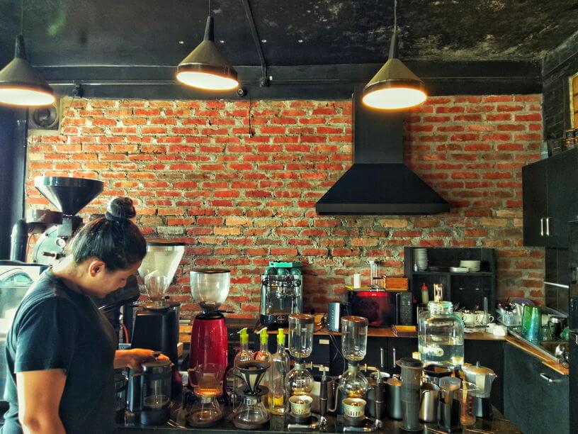 Ete Cafe runs on locally sourced coffee beans and has their own roasters