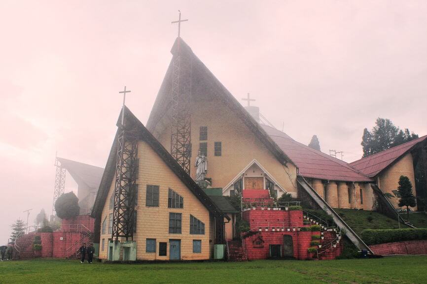 Kohima Cathedral - Stands out for its eccentric architecture