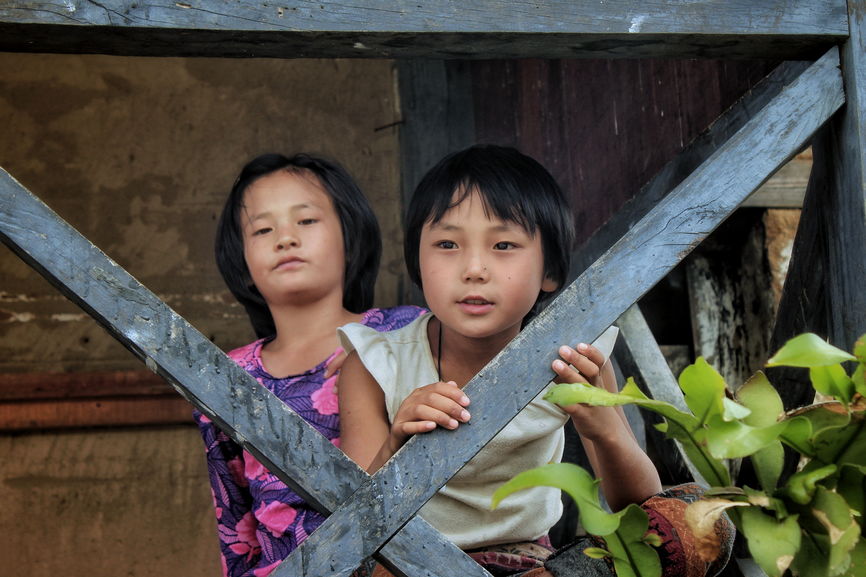 Cute Bhutanese Kids