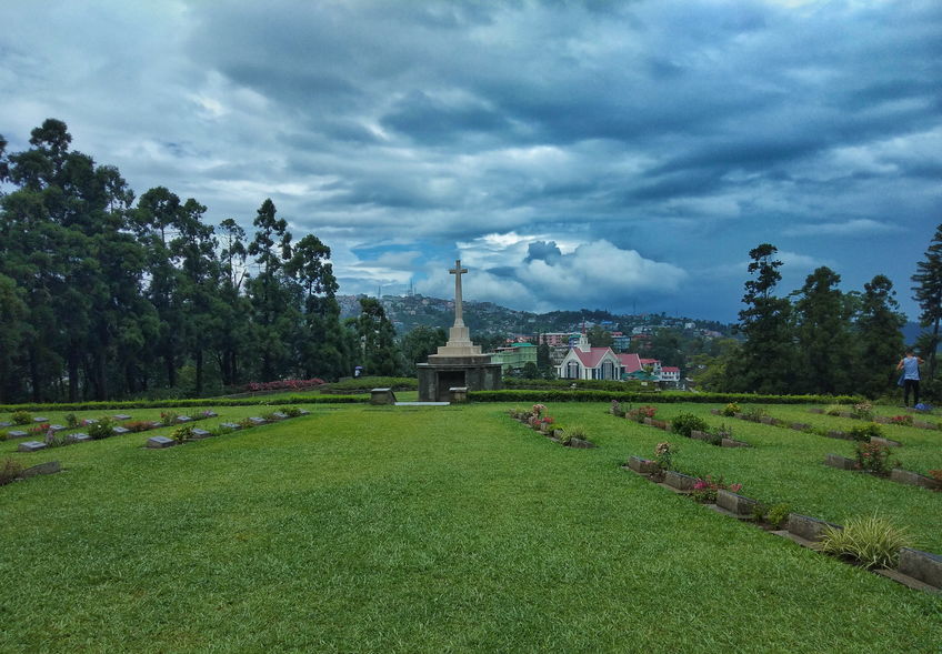 Kohima travel Guide to exploring War Cemetery on a clear day