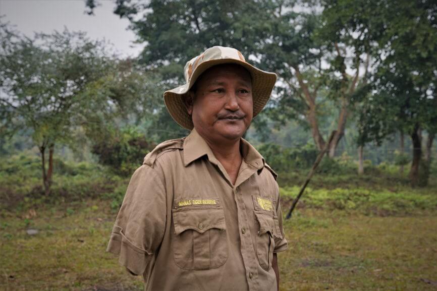 Mr. Budeshwar Bodo - An ex-poacher turned protector who lost one hand to wild boar attack