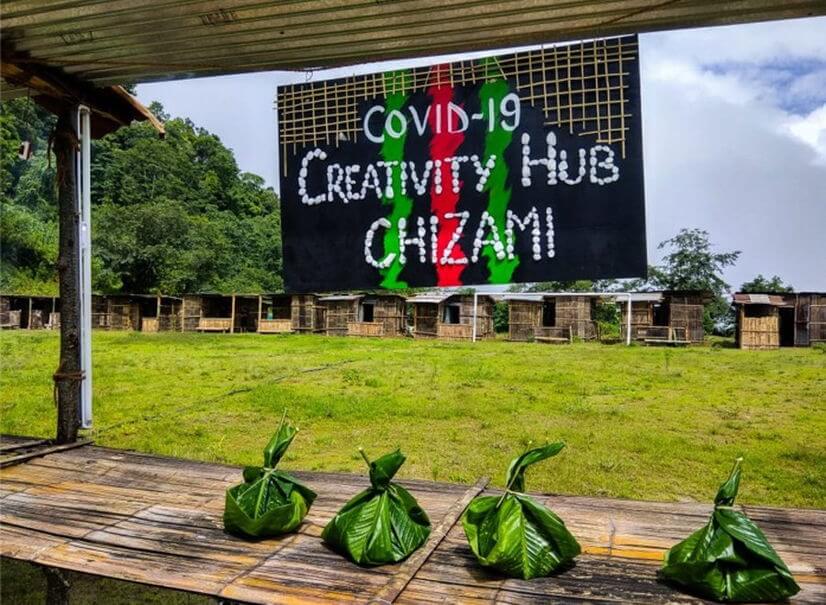 Quarantine Creativity Hub at Chizami Village - PC: Nagaland Post