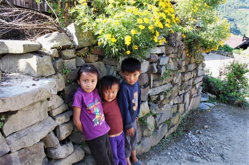 The little kids of Zapami Village