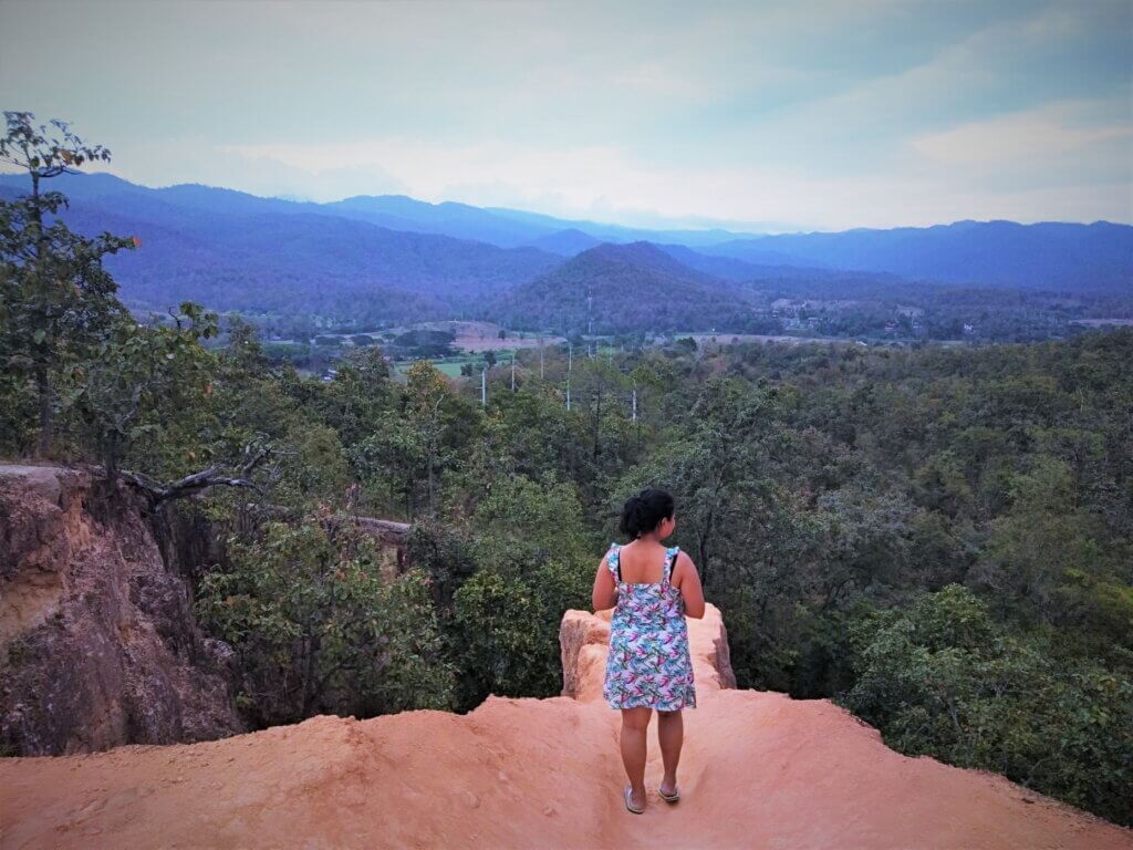 The stunning vistas from Pai Canyon