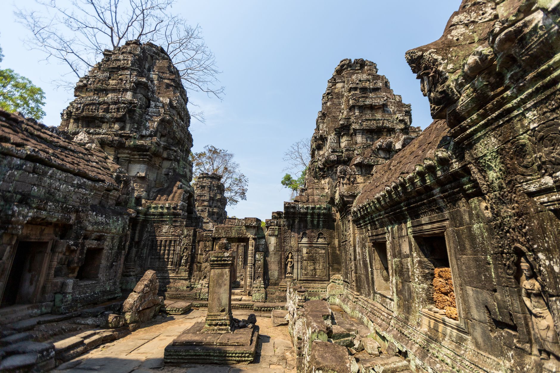 ancient buddhist temple in cambodia